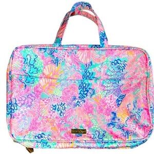 Lilly Pulitzer Splendor in the Sand Floral Print Travel Bag